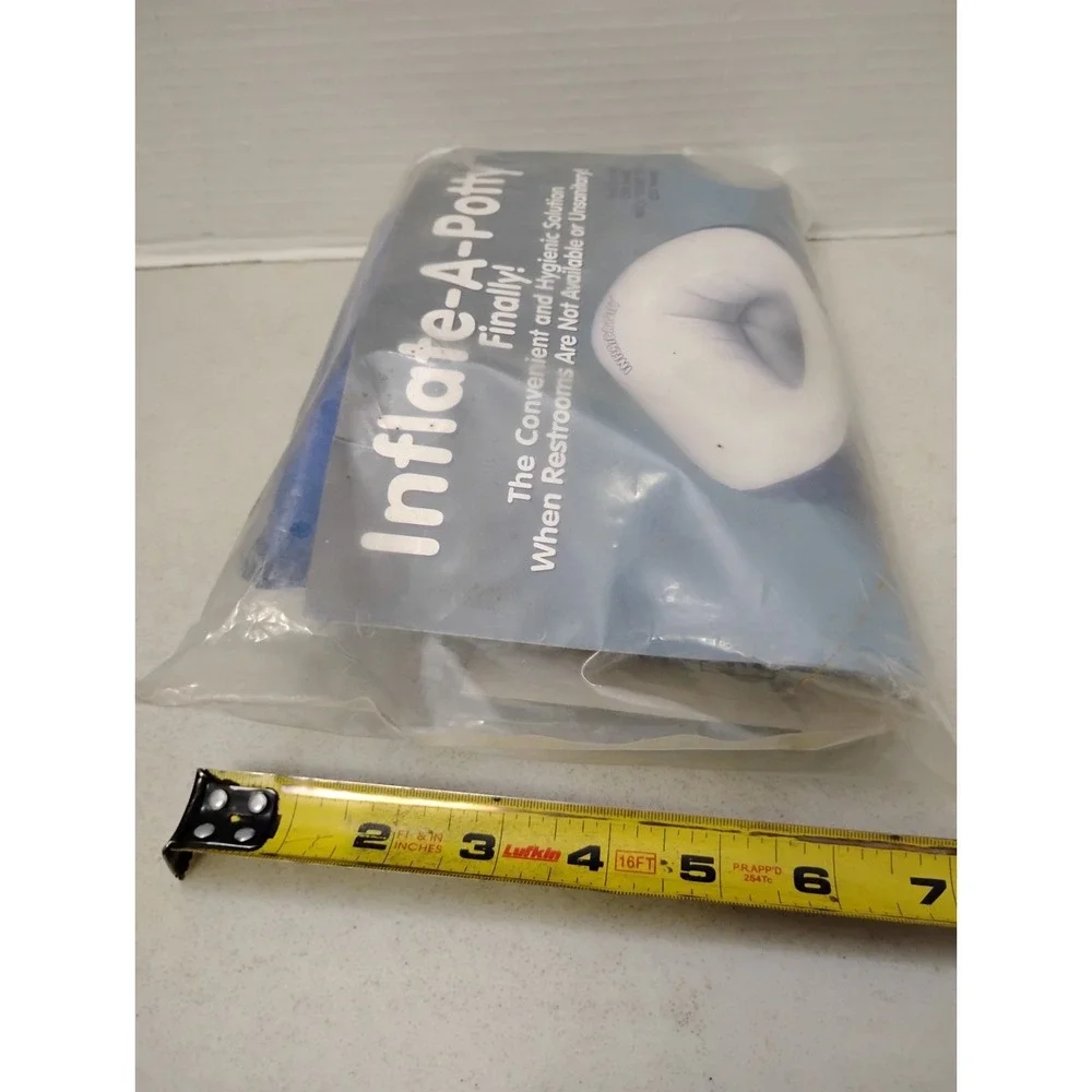 Soft Inflate-A-Potty, Camping Car Truck Auto Travel Emergencies - Adult Blow Up